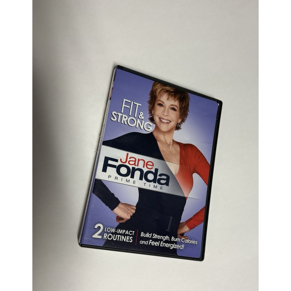 NEW - JANE FONDA - FIT AND STRONG DVD 25 Minute Workouts